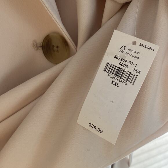 Old Navy Cozy l Double-Breasted Tie-Belt Trench - Picture 11 of 12